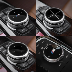 BMW 공용 아이드라이브 조그셔틀 노브 커버 몰딩 1 3 5 7시리즈 X1 X3 X5 X6