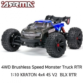 ARRMA 1:10 KRATON 4x4 4S V2 BLX RTR MT Black/Blue 크라톤